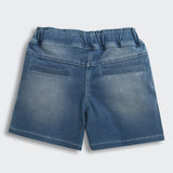 Girls Blue Casual Shorts