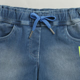 Girls Blue Casual Shorts