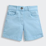 Girls Blue Casual Shorts
