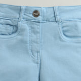 Girls Blue Casual Shorts
