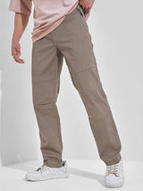 Men's Fossil Straight Fit Mid-Rise Cotton Trouser
