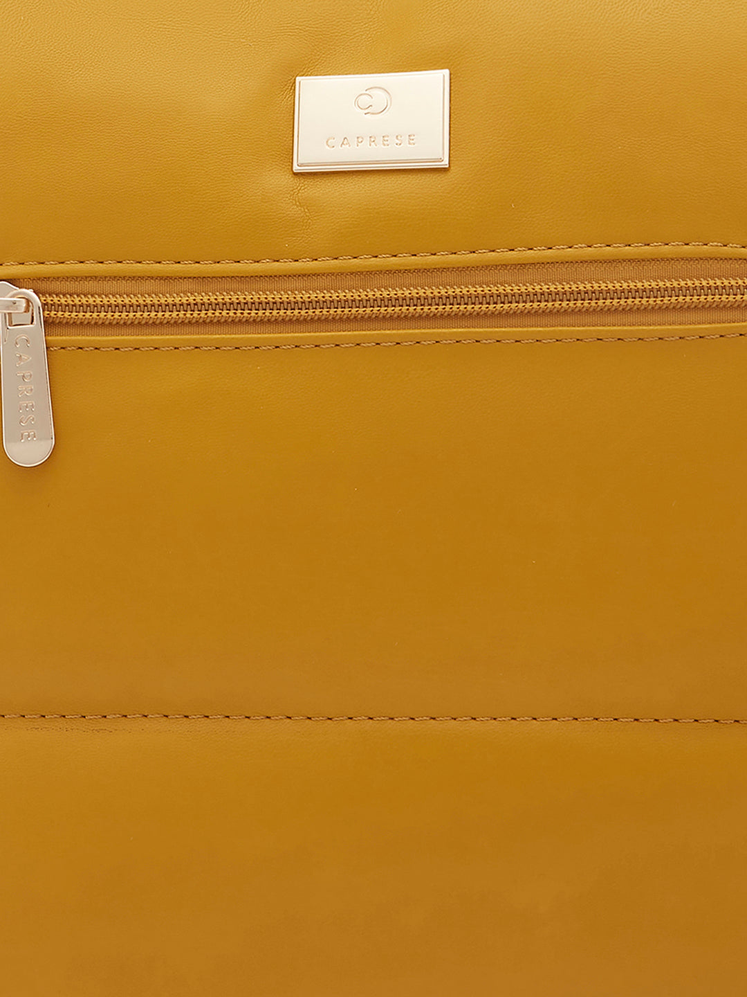 Women's Yellow Faux Leather Hobo Bag 24L