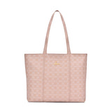 Women's Pink Casual Printed Tote Bag