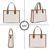 Women's White Casual Printed Satchel