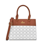 Women's White Casual Solid Satchel