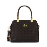 Women's Brown Casual Solid Satchel