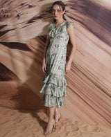 Women's White Casual Sleeveless Dress