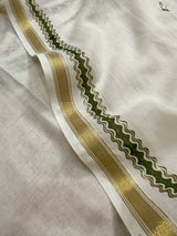 Women's Multicolor Cotton Viscose Saree