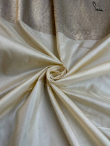 Women's Multicolor Kataan Silk Saree with Blouse Piece