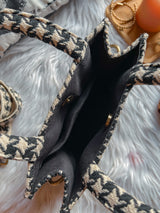 Women's Navy Moroccan Madness Box Bag