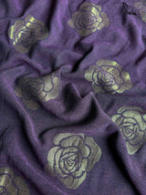 Women's Multicolor Ikat Cotton Saree