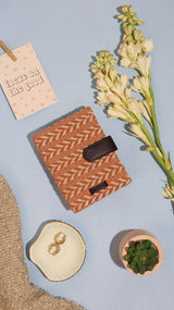 Women's Red Husky Fields Passport Cover