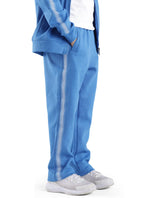 Boys Blue Casual Regular Fit Solid Track Pant