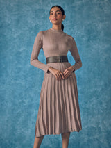 Women's Blush Seam Detail Knit Dress