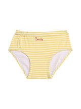 Girls Assorted Casual Striped Briefs - Pack of 5