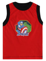 Boys Assorted Casual Printed Vest - Pack of 3