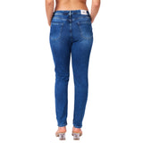 Women's Blue Regular Stretchable Jeans