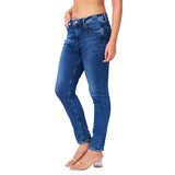 Women's Blue Regular Stretchable Jeans