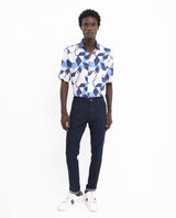 Men's Multicolor Casual Regular Fit Printed Half Sleeves Shirt