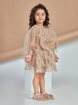 Girls Knee Length Party Dress