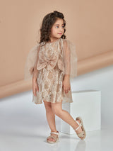 Girls Knee Length Party Dress