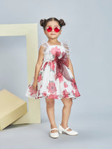 Girls Red Party Dress