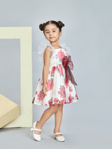 Girls Red Party Dress