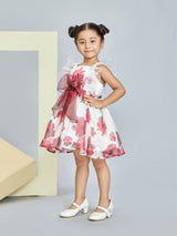 Girls Red Party Dress