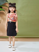 Girls Red Party Wear Dress