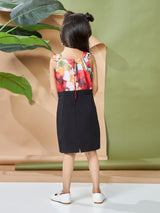 Girls Red Party Wear Dress