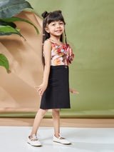 Girls Red Party Wear Dress