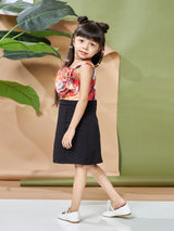 Girls Red Party Wear Dress