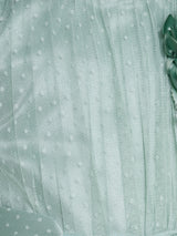 Girls Green Festive Wear Dress