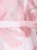 Girls Pink Party Wear Dress