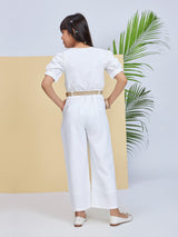 Girls Full Length Casual Jumpsuit
