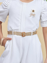 Girls Full Length Casual Jumpsuit