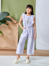 Girls Full Length Casual Jumpsuit