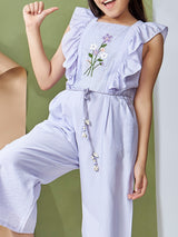 Girls Full Length Casual Jumpsuit