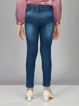 Girls Ankle Length Casual Jeans