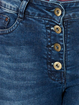 Girls Ankle Length Casual Jeans