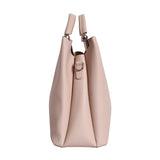 Women's Beige Casual Solid Satchel