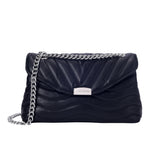 Women's Black Casual Solid Shoulder Bag