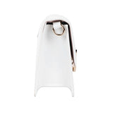 Women's White Casual Solid Shoulder Bag