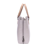 Unisex Off White Casual Solid Shoulder Bag