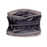 Unisex Off White Casual Solid Shoulder Bag