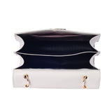 Women's Beige Casual Solid Satchel