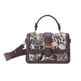 Women's Brown Casual Solid Satchel