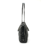 Women's Black Casual Solid Tote Bag