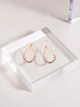 Women's Teardrop Sparkle Earring