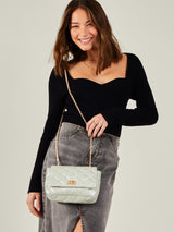 Women's Cream Casual Solid Sling Bag